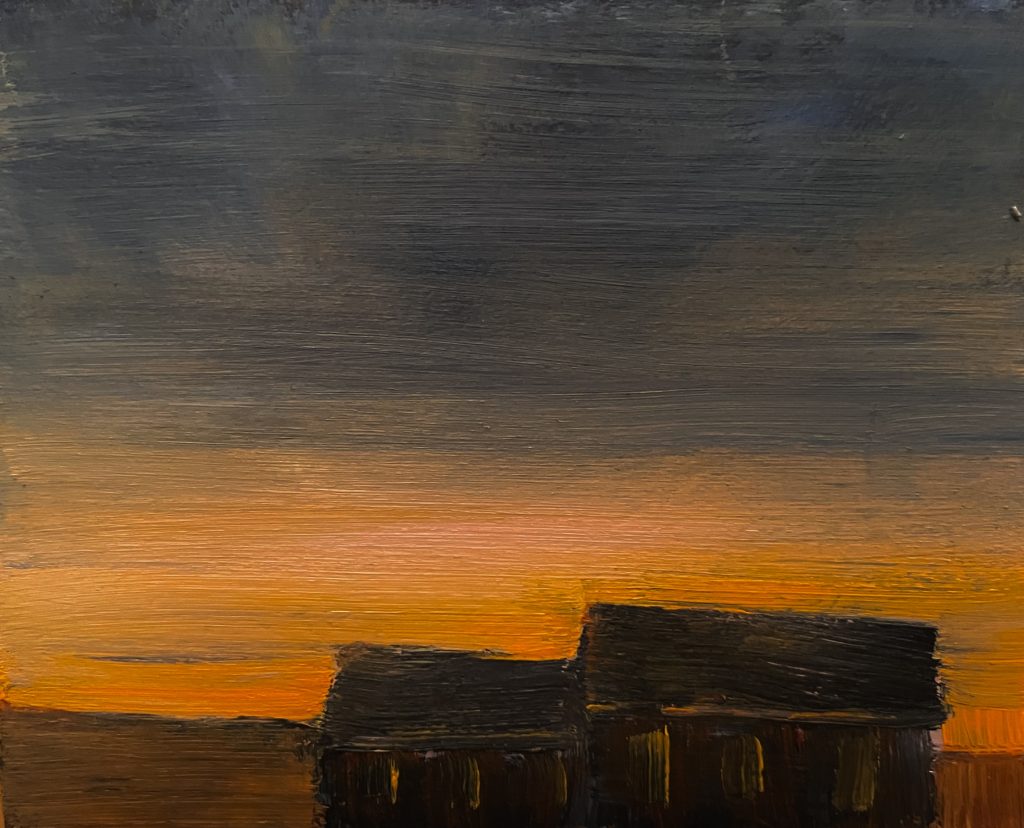 Prairie Barn - Dusk