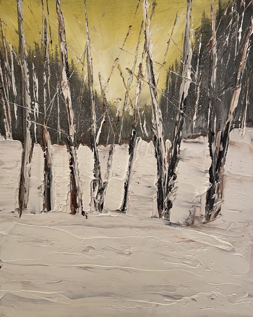 The Stand Under the Winter Yellow