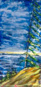 Lone Pine and a Soft Sky